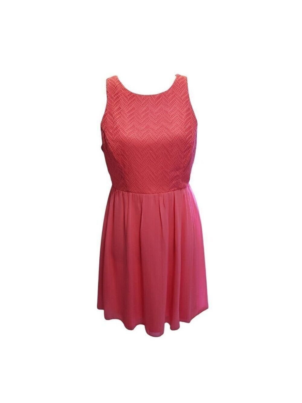 NWT Speechless Juniors Coral Sleeveless Dress 9